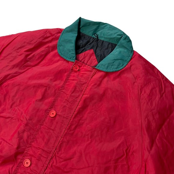 Grossetto (Germany) Technical Nylon Puritan Collar Padded Parka Red : XL - Picture 4 of 6